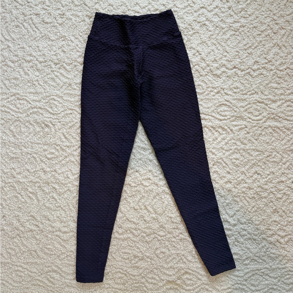 Booty by Brabants Croco Skin Purple Leggings (first generation)